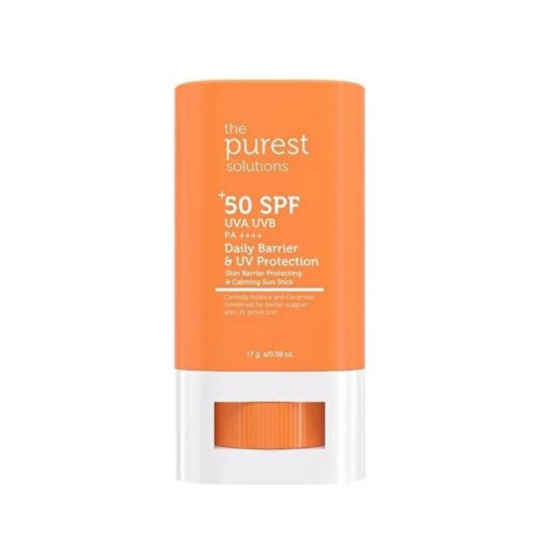 The Purest Solutions SPF50+ Soothing Sunscreen Stick for Sensitive Skin – Blue Light Protection, Antioxidant Benefits
