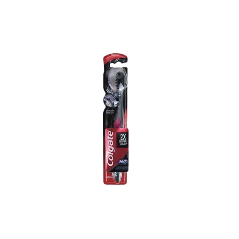 Colgate 2X Deeper Clean Charcoal Tooth Brush