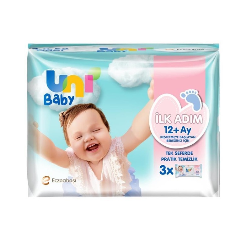 Uni Baby Wet Wipes 3-Pack Bundle – Gentle & Portable Baby Care for Newborns