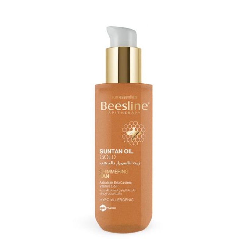 Beesline Suntan tanning Oil Gold 200 ml