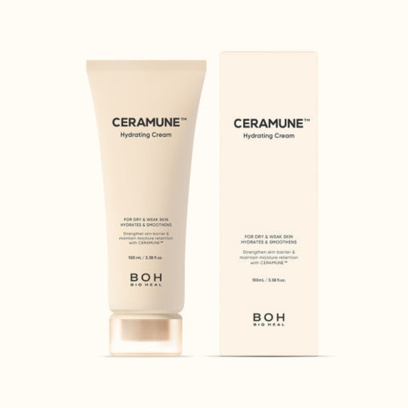 BIO HEAL BOH Ceramune Hydrating Cream – 100ml | Long-Lasting Hydration for Dry Skin