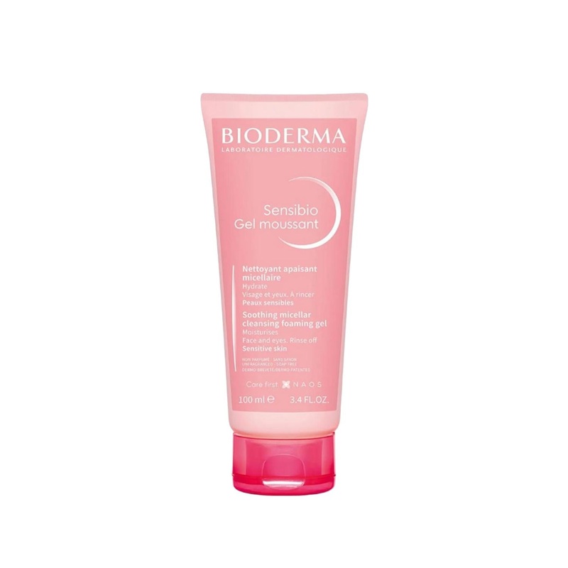 Bioderma Sensibio Micellar Cleansing Gel for Sensitive Skin – Soothing, Gentle, and Effective Makeup Removal – 3.38 fl oz