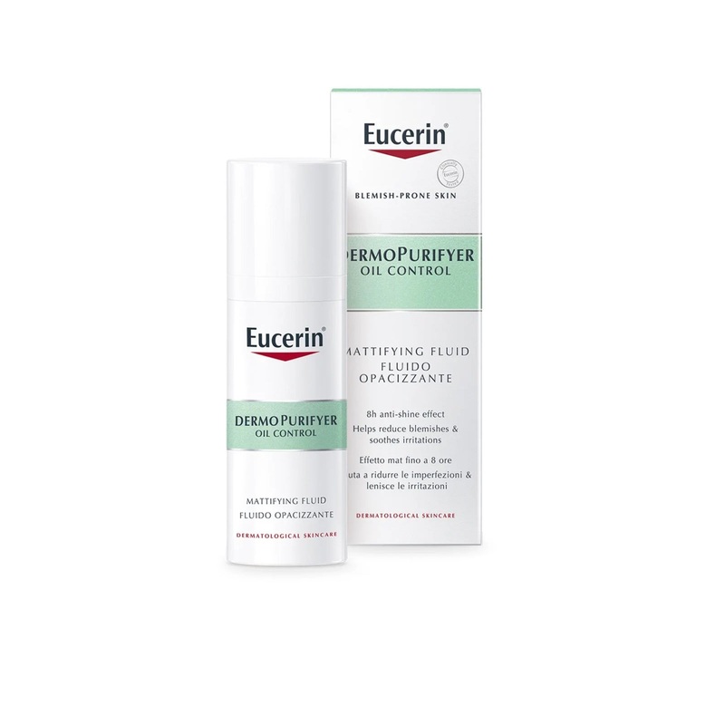 Eucerin Dermo Purifyer Oil Control Mattifying Fluid -50ml