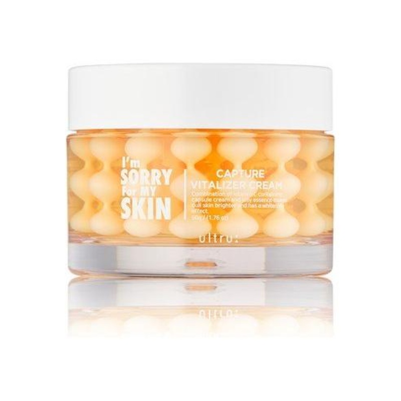 I’m Sorry For My Skin Capture Vitalizer Cream  50ml | Multivitamin Brightening & Anti-Aging Moisturiser