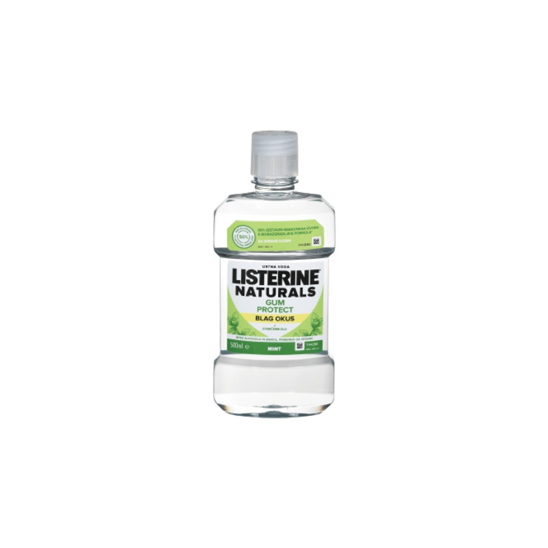 Listerine Naturals Sabor Suave 500ML