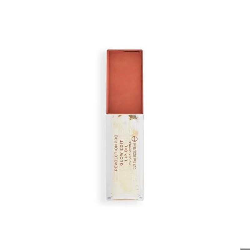 Revolution Pro Goddess Glow Lip Oil Clear Shimmer – Vegan, Cruelty-Free Moisturizing Lip Care