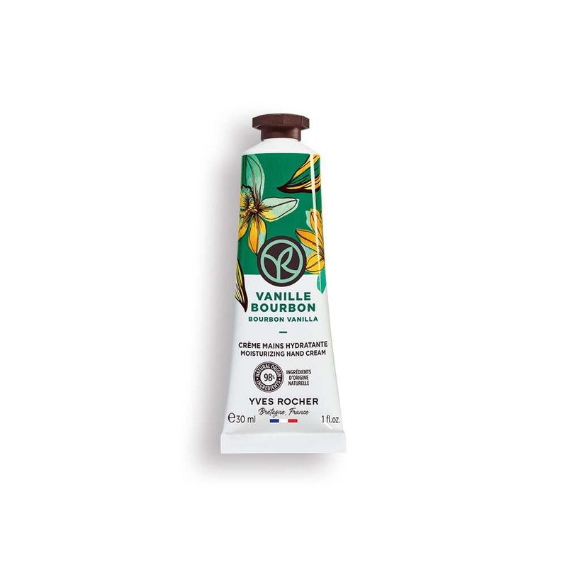 The Body Shop Vanilla Scented Hand Cream – Natural Moisturizer for Dry Hands, 1.01 fl oz