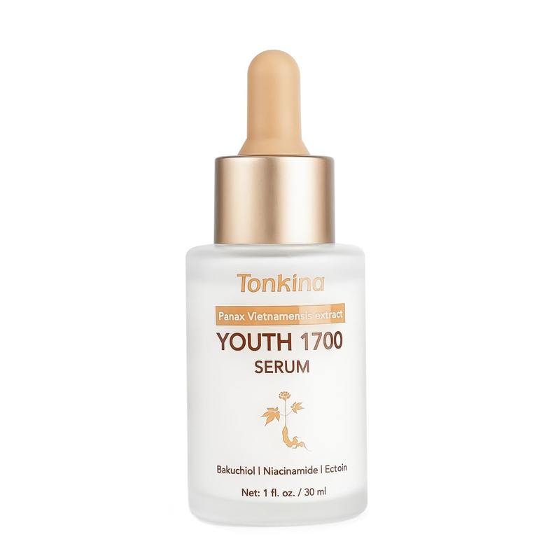 Tonkina Youth 1700 Serum  30ml | Gentle Bakuchiol Retinol Alternative for Radiant, Youthful Skin