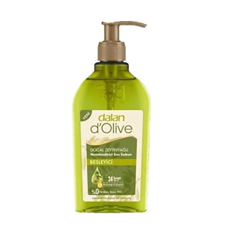 Dalan d’Olive Olive Oil Liquid Hand Soap – Gentle, Moisturizing, and Natural Care for Soft Hands