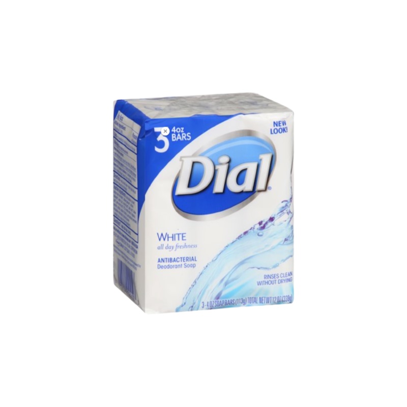Dial White Antibacterial Soap