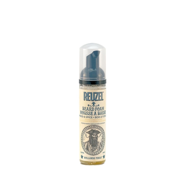 Reuzel Wood & Spice Beard Foam 70 ml – Stylish Beard Care for Men