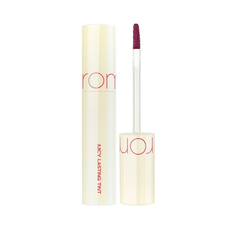 rom&nd Juicy Lasting Tint: Bare Fig – Glossy, Moisturizing, Long Lasting Korean Lip Tint for Vibrant, Hydrated Lips