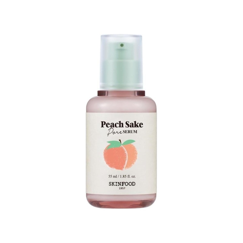 SKINFOOD Peach Sake Pore Serum  55ml | Pore-Minimizing, Oil-Control & Hydrating Serum