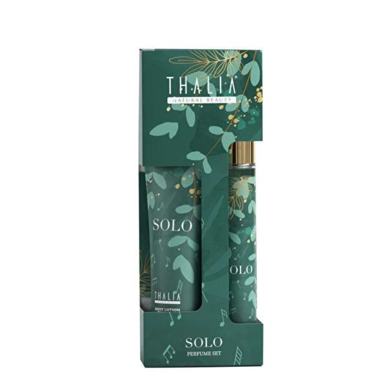 Thalia Symphony Solo Women Perfume and Body Lotion Set – Sophisticated Floral Fragrance with Long-lasting Moisturization