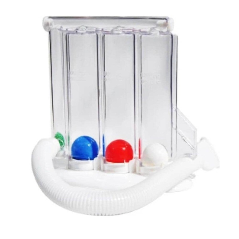 Triflo Breathing Exercise Device for Lung Capacity Improvement – Respiratory Therapy Tool