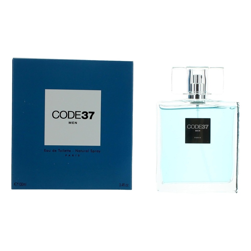 Code 37 Cologne by Karen Low, 3.4 oz Eau De Toilette Spray for Men