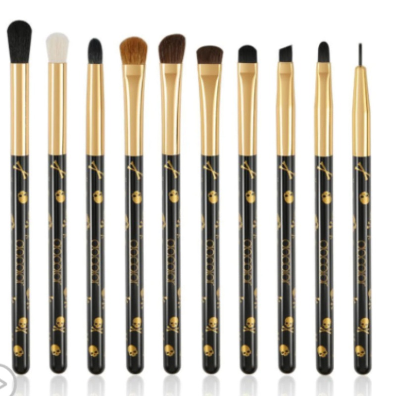 Docolor Goth – 10 Pieces Eye Makeup Brush Set
