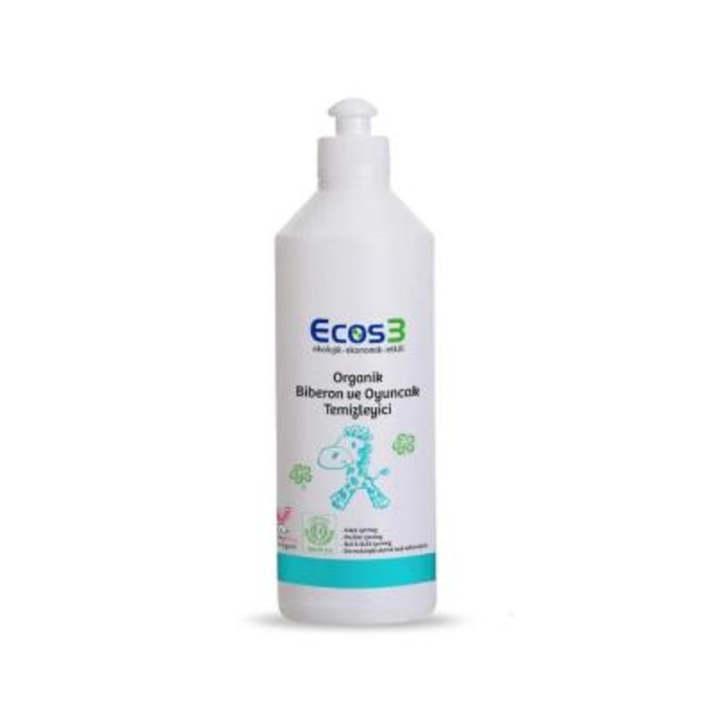 Ecos3 Organik Biberon ve Oyuncak Temizleyici – Natural & Non-Toxic Baby Bottle & Toy Cleaner 500ml