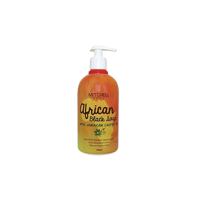 Mitchell African Black Soap 500ML