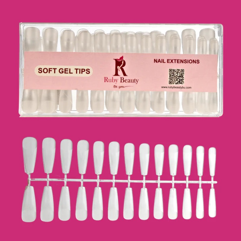 Ruby beauty plastic nail extensions RB-806