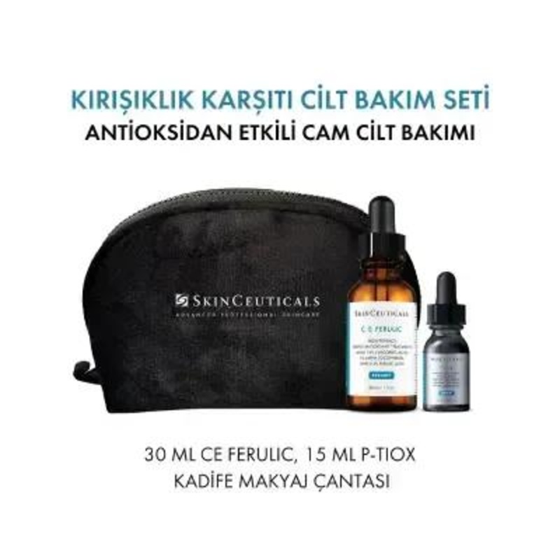 Skinceuticals Anti-Aging Super Duo: CE Ferulic & Peptide Serum – Wrinkle Reduction, Antioxidant Protection & Enhanced Skin Elasticity