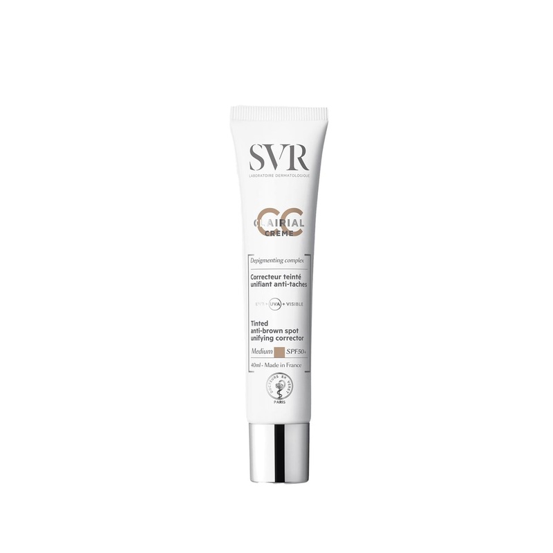SVR Clarial CC Creme Spf50+ Medium Coverage Sunscreen & CC Cream for Sensitive Skin