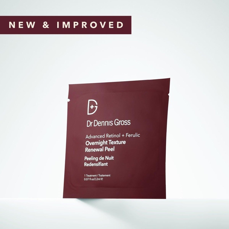 Dr. Dennis Gross Advanced Retinol & Ferulic Overnight Texture Renewal Peel  2.2ml | 16 Applications