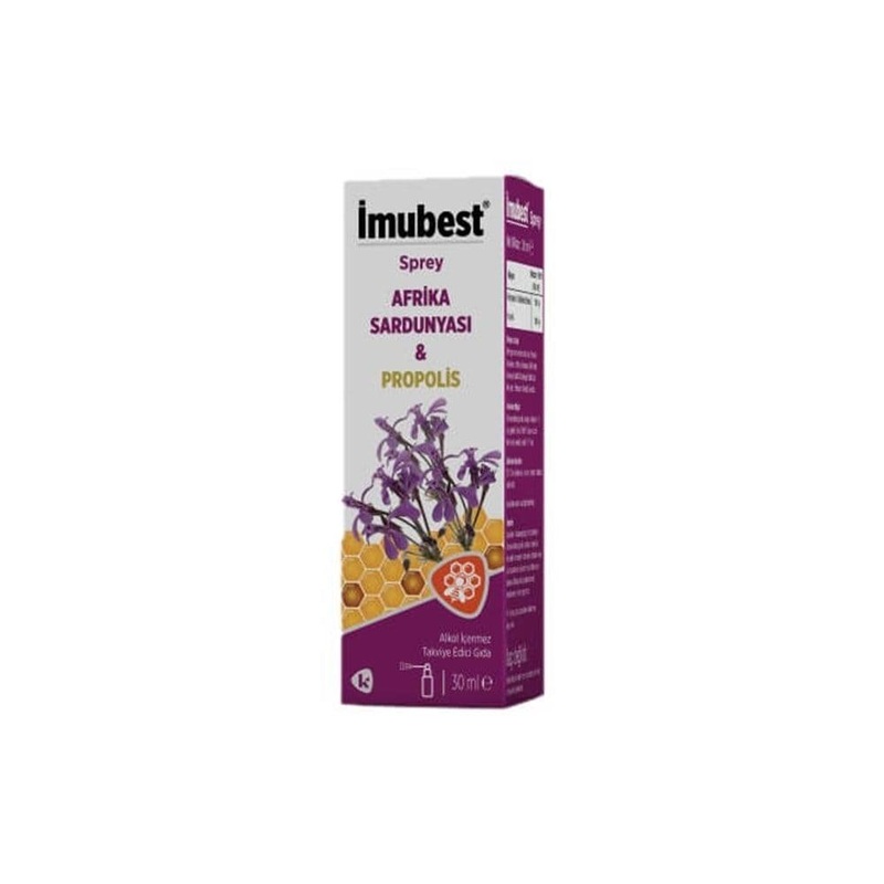 _mubest Herbal Spray Supplement with African Geranium & Propolis – Natural Immune Support for Kids & Adults