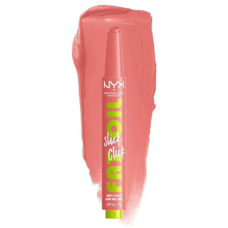 Nyx Fat Oil Slick Click Glossy Lip balm Lipstick 03 No Filter Needed