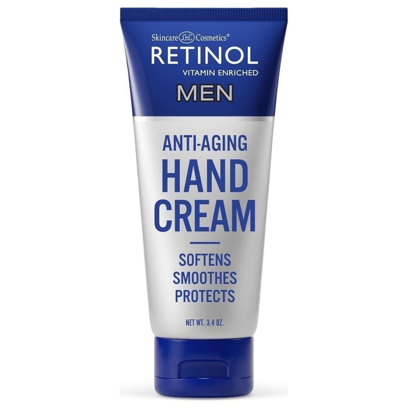 Skincare Cosmetics Retinol Men Anti-Aging Hand Cream  100ml | Targets Fine Lines, Dryness & Uneven Skin Tone Men’S