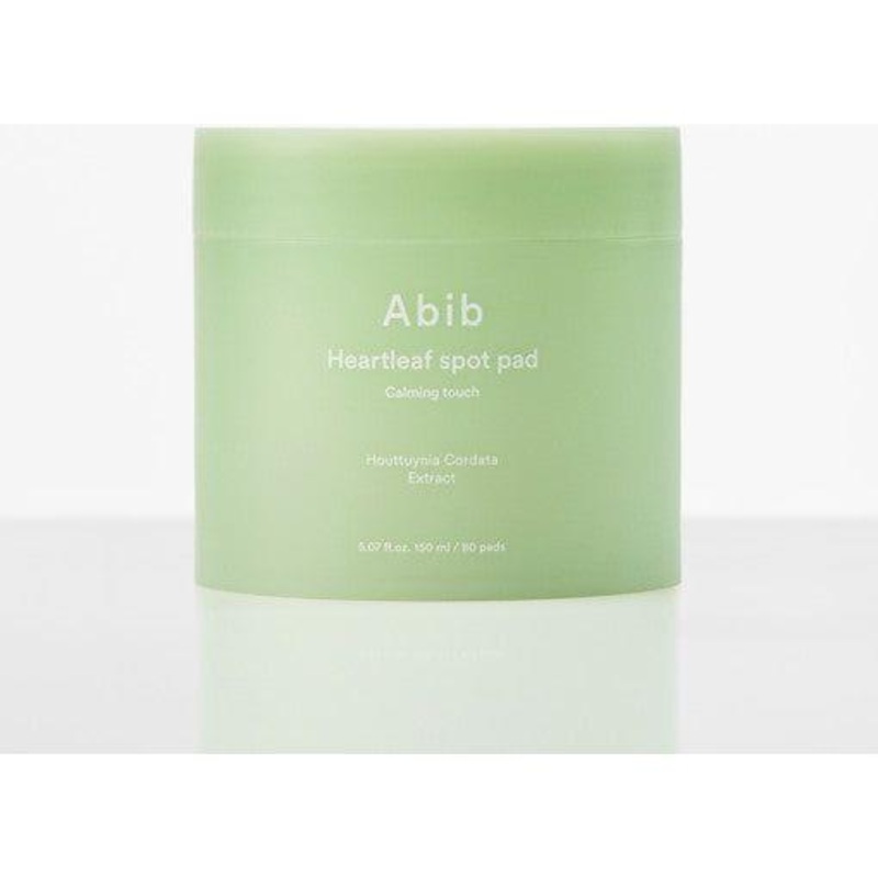 Abib Heartleaf Spot Pad Calming Touch  75 Pads (120ml) | Daily Soothing & Exfoliating Skincare