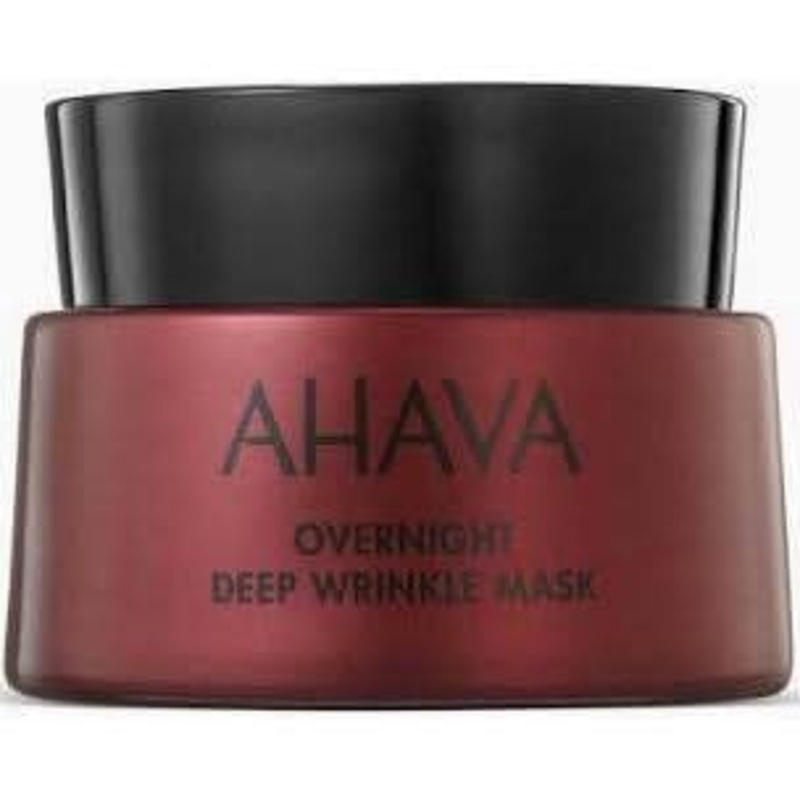 AHAVA Apple of Sodom Overnight Deep Wrinkle Mask | Intensive Anti-Aging Night Treatment (50ml)