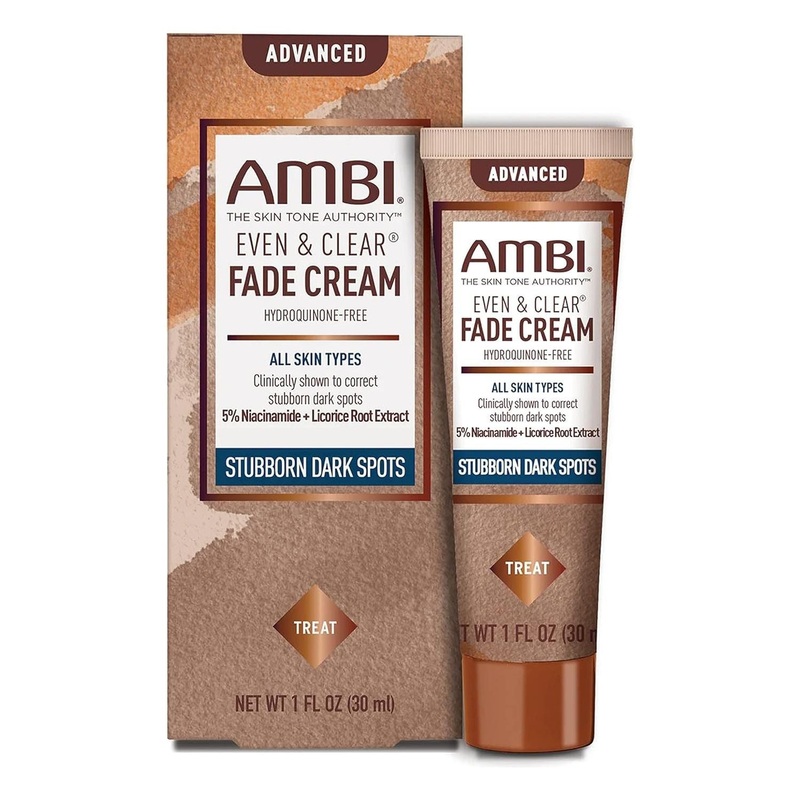Ambi Even & Clear Advanced Fade Cream  30ml | Hydroquinone-Free Dark Spot Corrector with Niacinamide, PHA & Licorice Root 1 Fl Oz