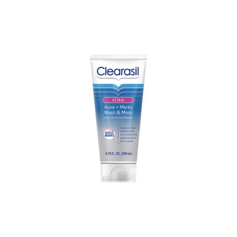 Clearasil Ultra Acne + Marks Wash And Mask