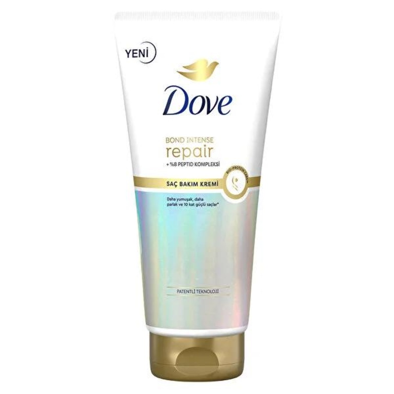 Dove Hair Repair Cream – Bond Intense Repair with Peptide Complex for Damaged Hair