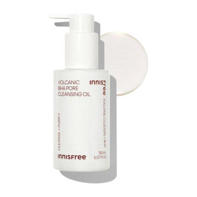 innisfree Volcanic BHA Pore Cleansing Oil – 150ml | Deep Cleanse & Blackhead Control