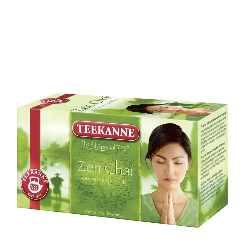 Teekanne Zen Chai lemon & mango green tea, 20 Count