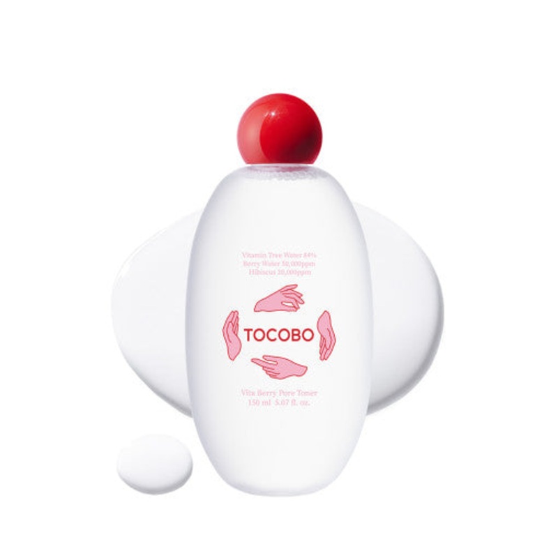 TOCOBO Vita Berry Pore Toner  150ml | Pore-Refining Toner with Wild Strawberry Extract