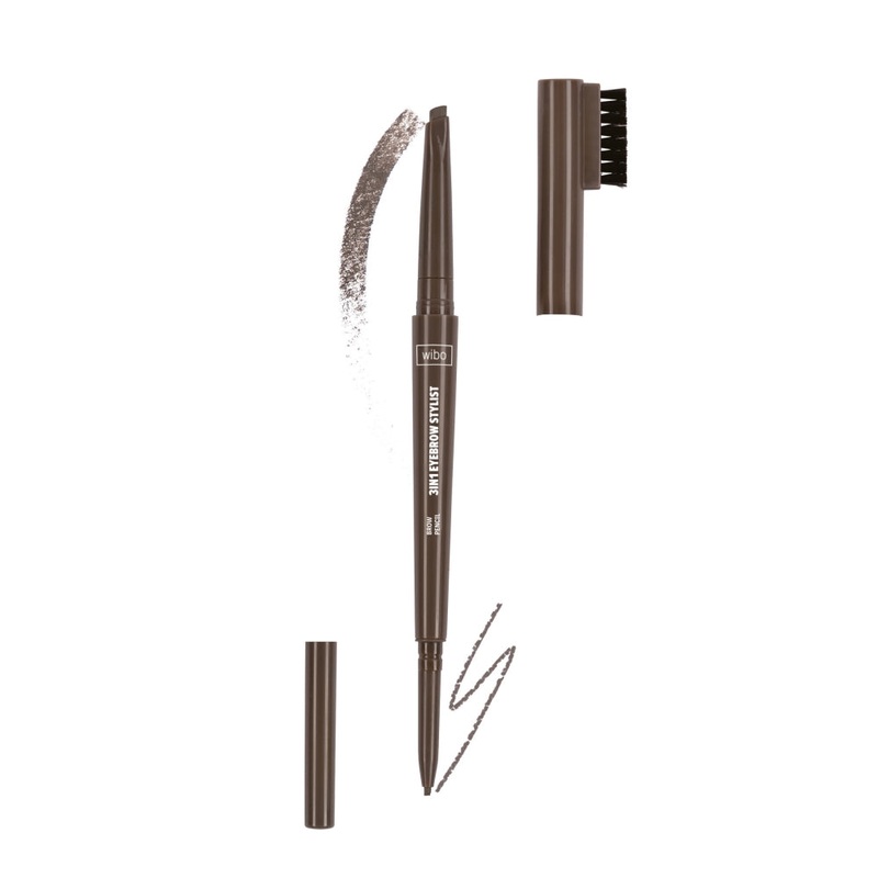 wibo 3in1 eyebrow stylist soft brown