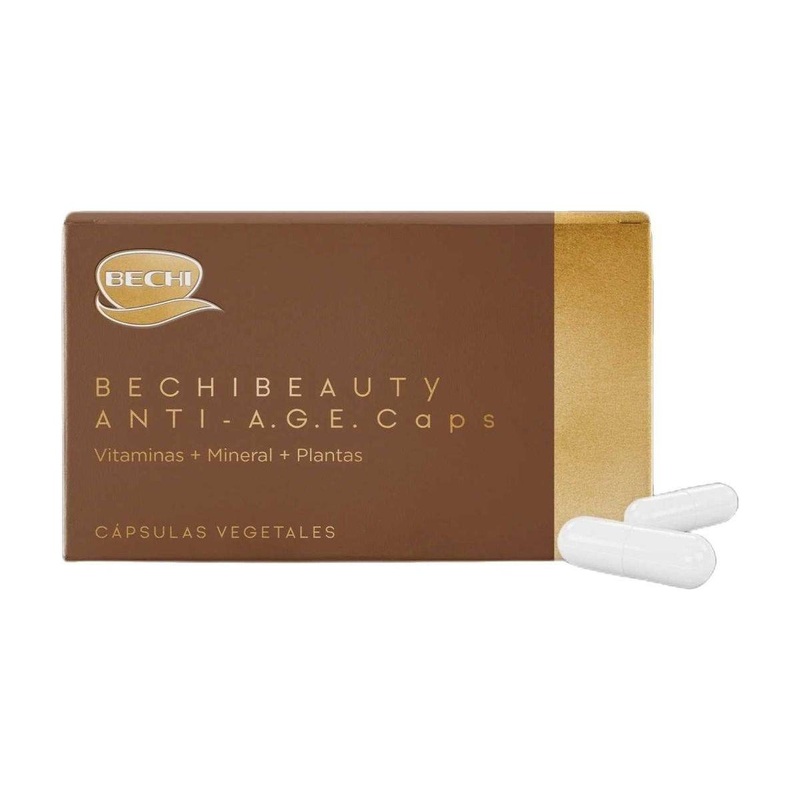 BECHI Beauty Anti-A.G.E. Capsules  60 Caps | Advanced Skin Protection & Anti-Glycation Formula 1 UNIT