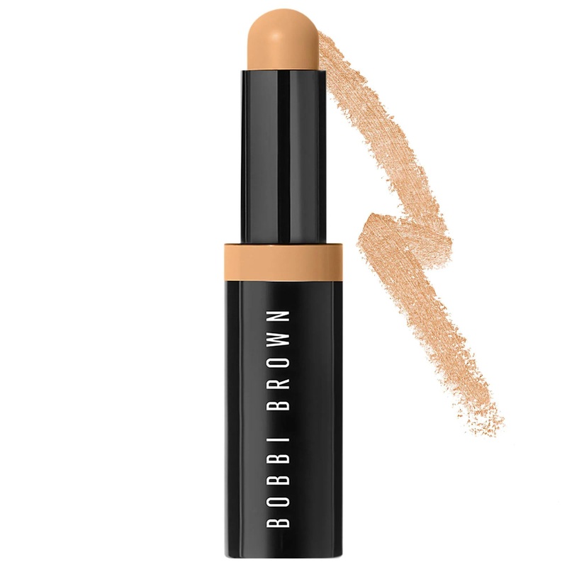 Bobbi Brown Skin Concealer Stick: 12H Crease-Proof, Medium Coverage, Natural Finish – Paraben & Cruelty-Free Blemish Concealer
