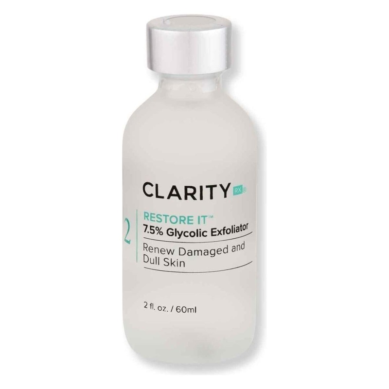 ClarityRx Restore It 7.5% Glycolic Exfoliator  60ml | Resurfacing & Anti-Aging Treatment