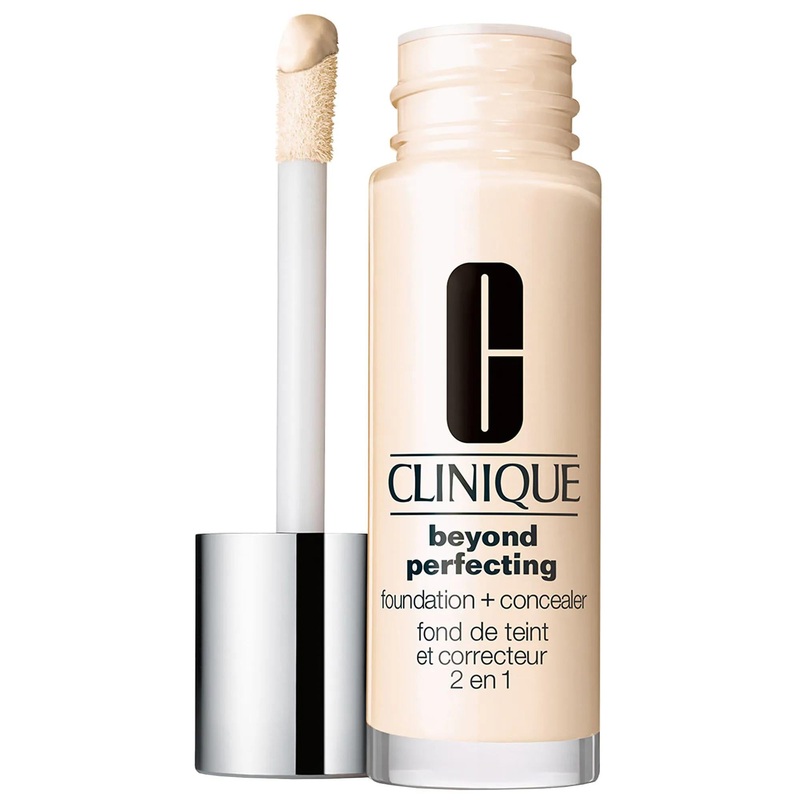 Clinique Beyond Perfecting Foundation + Concealer – Full Coverage, Oil-Free, 24-Hour Wear Makeup for All Skin Types