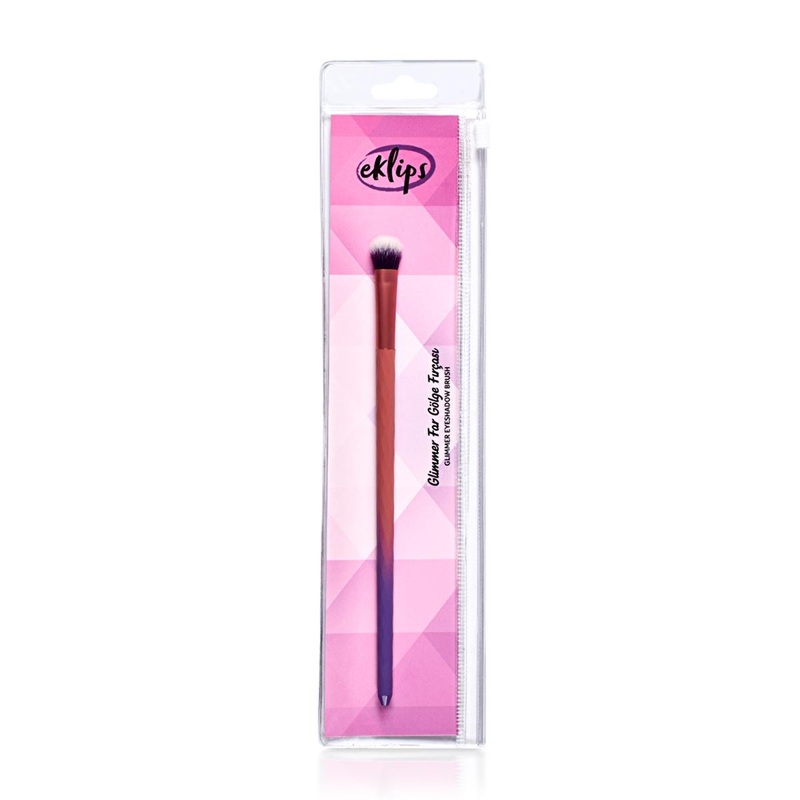 Eklips Angled Eyeshadow Brush – Professional Makeup Brush for Blending, Shading & Eye Makeup Application