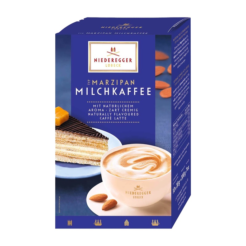 Niederegger Marzipan milk coffee, 10 Count
