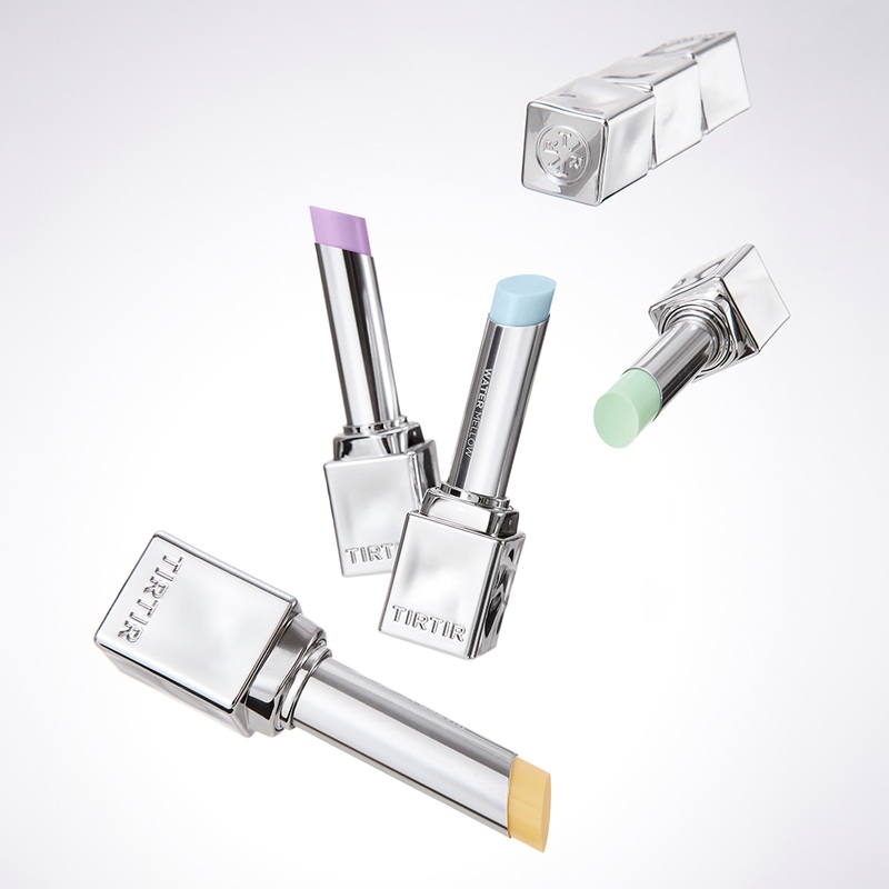 TIRTIR Water Mellow Lip Balm  3.2g | Custom Colour with Dewy Hydration 01 ICY BLUE