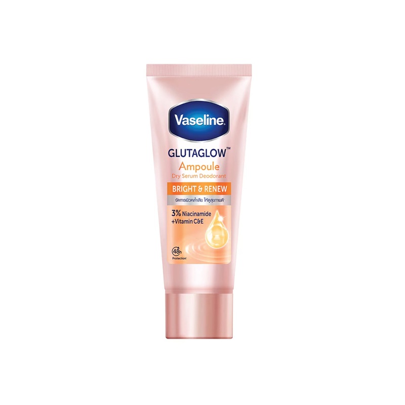 Vaseline Dry Serum GlutaGlow Ampoule Deodorant Bright Renew 30ml