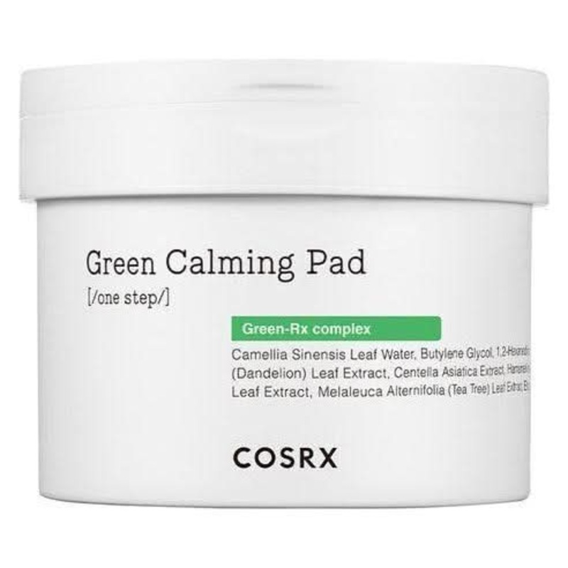 COSRX One Step Green Hero Calming Pad (70 Sheets) | Soothing & Hydrating Toner Pads for Sensitive Skin
