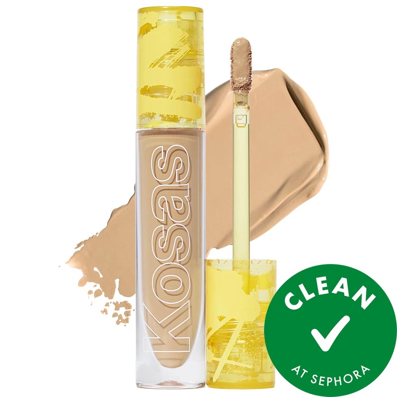 Revealer Creamy Brightening Concealer: Reduce Dark Circles, Hydrate, Vegan & Cruelty-Free – Medium Coverage, Radiant Finish