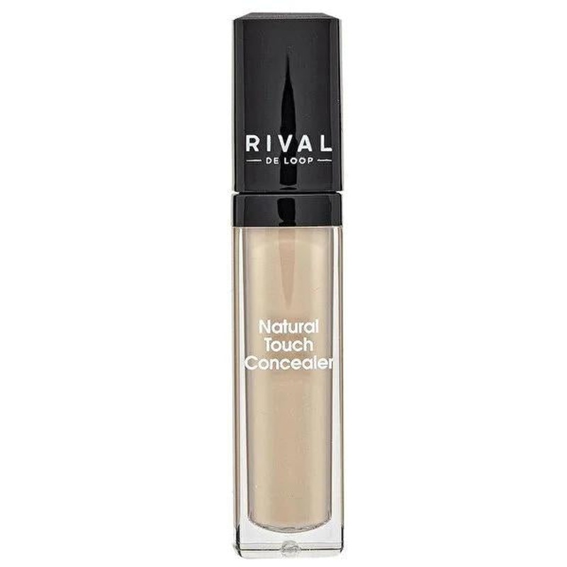 Rival de Loop Natural Touch Liquid Concealer: Banish Dark Circles & Blemishes – Affordable, All Skin Types, Brightening Under Eye Coverage